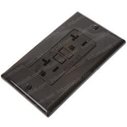 Picture of Receptacle  120vac  20a  Gfci
