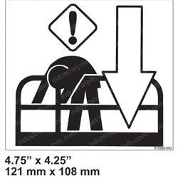 Picture of Decal - Emergency Lowering