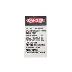 Picture of Decal - Danger Do Not Insert