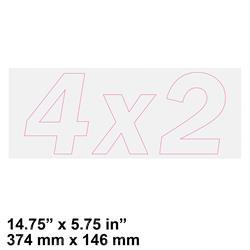 Picture of Decal - Cosmetic 4 X 2