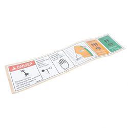 Picture of Decal,danger,capacity S-85