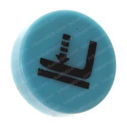 Picture of Button-Lower Blue W/Blk Fork