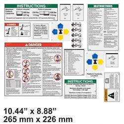 Picture of Decal Kit - 2632 Platform Words