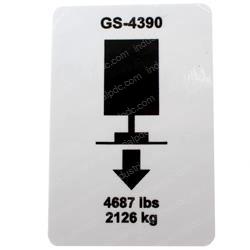 Picture of Decal - Outrigger Ld 4390