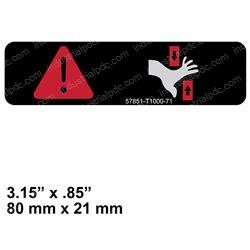 Picture of Plate Caution