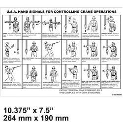 Picture of Decal - Crane Hand Signals