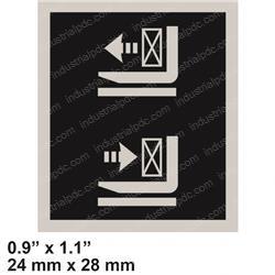 Picture of Decal-Push/Pull