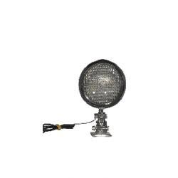 yj5ag-s-4406 DECKLIGHT - 5 IN ROUND - CLEAR FLOOD - 35 WATT - CHROME - - WITH 2 IN SQUARE BRACKET - THE BEAM - MFR # 5AG-S-4406