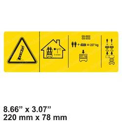 Picture of Decal - Max Capacity