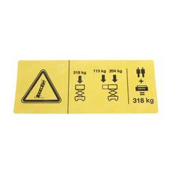 Picture of Decal Danger Maxcap 700