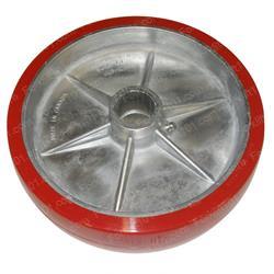 mg148hd WHEEL ASSY - RED ULTRA POLY STR
