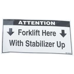 Picture of Decal- Forklift Postion W/ Sta