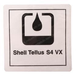 Picture of Decal Label Shell Tellus