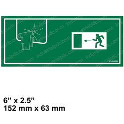 Picture of Emergency Exit Decal