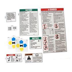 Picture of Decal Kit Safety Gs-32+46 Plat