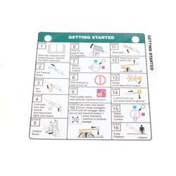 Picture of Decal Getting Started Ref Tag