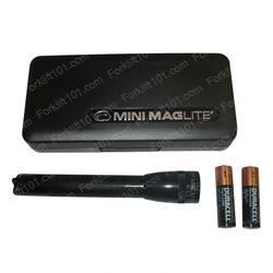 sy9925 MAGLITE - 2 AA CELL BATTERIES - BLACK - 12-1/2 L