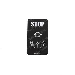 Picture of Decal - Chassis/Plat Function