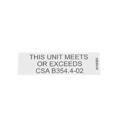 Picture of Decal - Csa (booms)