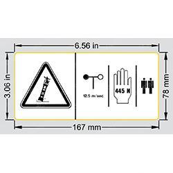 Picture of Decal - Side Force 445n