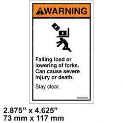 Picture of Label- Falling Object