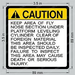 Picture of Decal (caution)