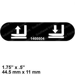 PARTSLIFT AA1052455 DECAL - RH SWITCH