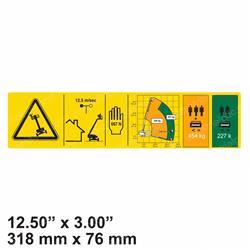 Picture of Decal - Inst Plat Cap 60xsym