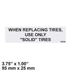 Picture of Decal - Tire Replacement Solid