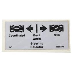 Picture of Decal- Steering Selector