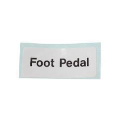 Picture of Decal Label Foot Pedal