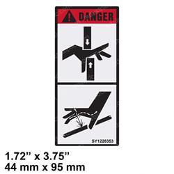 Picture of Decal - Danger Pinch  Point