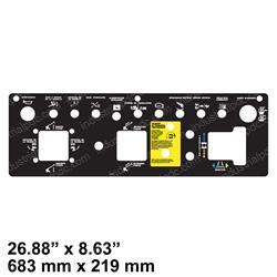 Picture of Decal Platform Control Panel