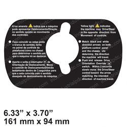 Picture of Decal - Drv/Str Instr. (por)