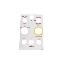 Picture of Decal - Upper Controls X72 Df