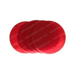 Picture of Pad-17 Inch  Red  5 Pack