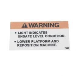 Picture of Decal - Warning Light Quadrex