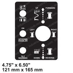 Picture of Decal - Upper Control Box