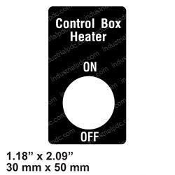 Picture of Decal-Option Control Box Heatr