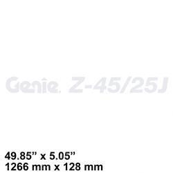 Picture of Decal - Cosmetic Z-45/25j
