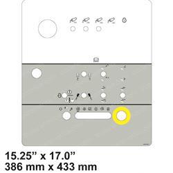 CROWN SJ164820 LABEL- VL- LOWER CONTROL BOX