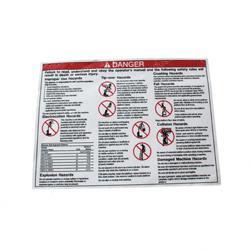 Picture of Decal General Safety Runabout