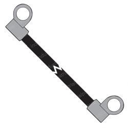 Picture of Leadhead - 1/0 Blk 10 Ft Offset