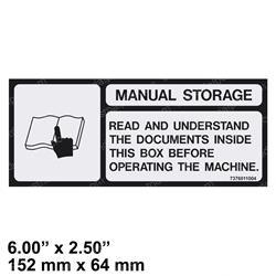 Picture of Decal - Manual