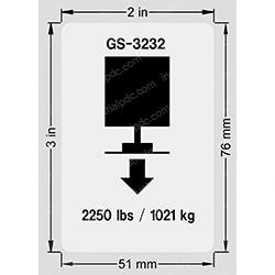 Picture of Decal - Max Cap 272 Kg
