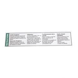 Picture of Decal Notice Oper Inst Gcp