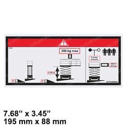 Picture of Decal - Floor Height + Mload La