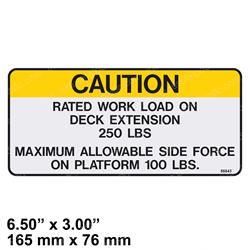 Picture of Decal - 250 Rwl on Ext