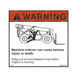 Picture of Label- Machine Runover