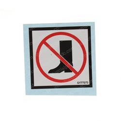 Picture of Decal - No Step